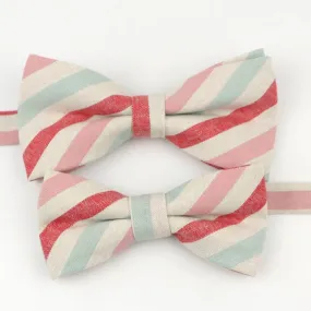 Noeuds papillon Père Fils « Tissu Kwoa »